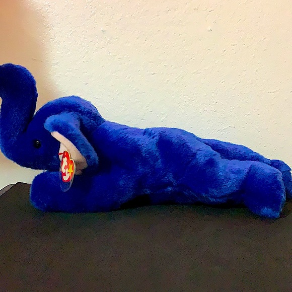 Peanut The Royal Blue Elephant - Picture 2 of 4